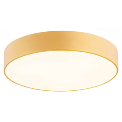 Plafón Dayton, pintado en oro, Ø 75cm en oferta