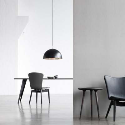 Mater Shade Light lámpara colgante, negro, Ø 60 cm
