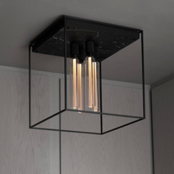 Buster + Punch Caged Ceiling 4.0 LED mármol black en oferta