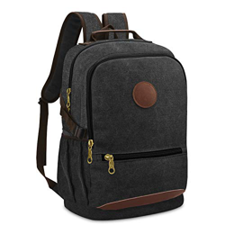 Bioasis Vintage Mochila, Unisex Vintage Mochila para Portátil Mochila Vintage Mochila de Lona Retro Mochila para Hombre Deportes al Aire Libre características