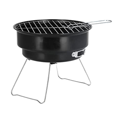 Parrilla Portátil para Barbacoa, Parrilla Redonda, Mini Parrilla De Carbón para Acampar, Juego De Parrillas para Barbacoa, Parrilla Pequeña De Mesa, P en oferta
