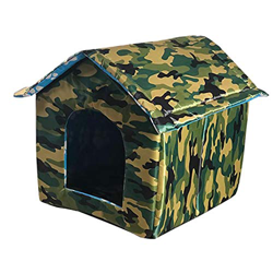 Casa para Gatos Interior Exterior Casetas para Perros Impermeable Cama Cueva Casa para Gatos Perros Resistente A La Intemperie Casa para Mascotas características