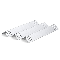 Denmay 36,8 cm de Acero Inoxidable Protector de Calor para Parrilla Nexgrill Master Charbroil y Otras Parrillas de Gas, Cubierta de Quemador Deflector en oferta