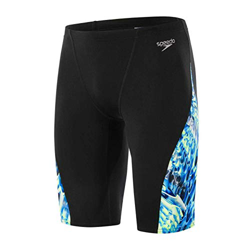 Speedo Allover Digital V Panel Jammer Am Bañador, Hombre, Black/Navy/Ink Blue, 38 características