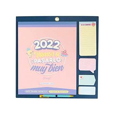 Calendario de pared - 2022, vamos a pasarlo muy bien