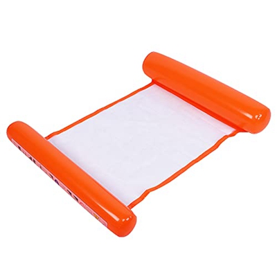 FOLOSAFENAR Silla Flotante para Piscina, Hamaca Flotante para Viajes Al Aire Libre Diseño Plegable Sin Fugas Súper Flotabilidad Fuerte Capacidad De Ca