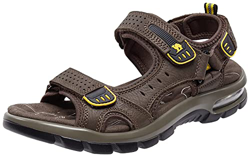 CAMEL CROWN Hombre Senderismo Sandalias Verano Deportivas Sandalia de Outdoor de Playa Cuero Casual Trekking Zapatos precio