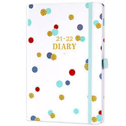 Amazon Brand - Eono Agenda 2021-2022, A5 Week to View Planner de julio de 2021 a junio de 2022 con tapa dura, porta bolígrafo y bolsillo trasero, 21,3 precio