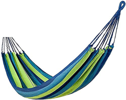 KTDT Hamaca portátil Hamaca para Acampar Individual Tela de Lona Hamacas arcoíris para Patio Porche Jardín Patio Trasero Descansar al Aire Libre e Int precio