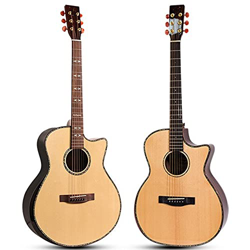 FKKLGNBDR Guitarra Solid 41 Pulgadas de Guitarra acústica Popular Guitarra de Guitarra acústica Kits de Guitarra acústica de Acero- Cuerda Guitarras en oferta