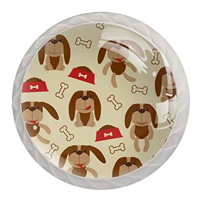 4 piezas preciosas para perros pequeños con forma de hueso para perros y perros, con 8 tornillos, muebles para el hogar