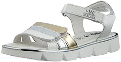Primigi Prg 74335, Sandalia. Mujer, Bianco Argento, 36 EU en oferta