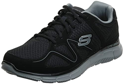 Skechers Satisfaction 58350-Bkgy, Zapatillas Hombre, Black 58350/Bkgy, 42 EU características