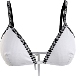 Calvin Klein Triangle-RP Parte Superior de Bikini, Pvh Classic Blanco, S para Mujer características