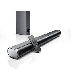Barra de Sonido 2.1 Canal 190 W con Subwoofer Altavoces Bluetooth 5.0 Barra de Sonido para TV HDMI, Cine en Casa Portátil características