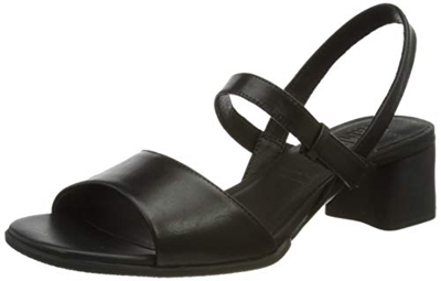 Camper Katie, Sandalia Mujer, Black, 39 EU