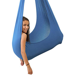 MISOYE Mississ Columpio de Terapia de Interior, Columpio elástico de Terapia sensorial, para Columpio de Terapia de Autismo para niños, 100 280 cm, Re características