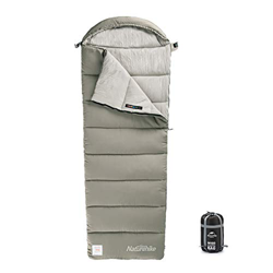 Naturehike Saco de Dormir de Algodón con Capucha Saco de Dormir para Mochileros Senderismo Camping en Interiores y Exteriores (Verde M180) en oferta