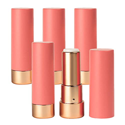 Bncxdc Tubos de lápiz Labial vacíos, envases de bálsamo Labial, envases de Tubo de bálsamo Labial de Bricolaje Recargables con Interior, lápiz Labial  precio