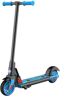 Hoverfly GKS - Patinete eléctrico para niños a partir de 6 hasta 12 años, 12 km/h, neumáticos completos de 6 pulgadas, Kick-Start Boost para niños, ni