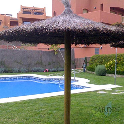 Suinga SOMBRILLA JARDIN de BREZO 2,20 METROS para piscinas, playas o jardines