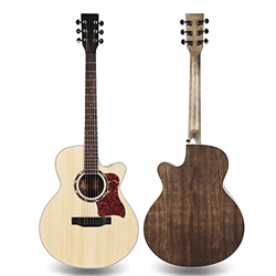 FKKLGNBDR Guitarra Spruce Wood Guitarra acústica Sólido Top Classical Guitar Folk Pop Guitar Guitar Guitarra acústica Kits de Guitarra precio