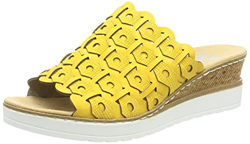 Rieker V3886, Sandalia Mujer, Amarillo, 37 EU características