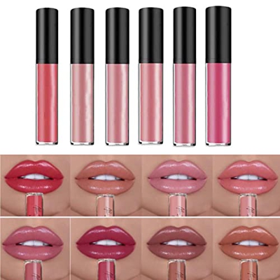 （6/12 Pack）12 Color Cream Texture Waterproof Lipstick, Lip Lust Creme Lipgloss Liquid Lipstick for Women - Moisturizing Lip Gloss Lip Sticks, the Lips