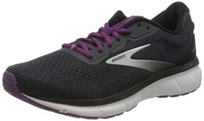 Brooks Trace, Zapatillas para Correr Mujer, Ebony Black Wood Violet, 40 EU
