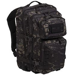 DARK CAMO 3 DAY Assault US Pack Molle Bag Rucksack | Backpack MILTEC | US Asssault 36L LARGE LaserCut | Mochila táctica Militar con sistema Molle Lase características