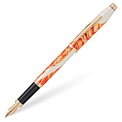 Cross Wanderlust Antelope Canyon - Pluma Estilográfica con Punto Medio y Estuche para Regalo Premium