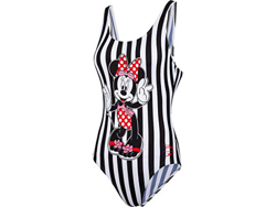 Speedo Minnie Mouse Placement U Back Traje de Baño, Adult Female, Rojo/Rosado/Blanco, 34 (ES 40) precio