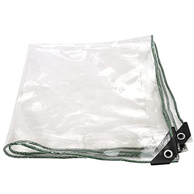 Lona Transparente Impermeable,Lona de Vinilo de PVC Transparente,0.3mm Resistente Al Polvo Antiedad Lonas,Resistente A La Lluvia,a Prueba de Polvo,Ais