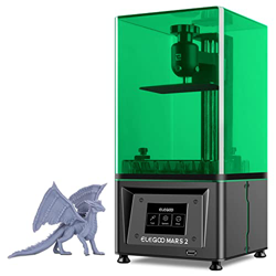 ELEGOO Impresora 3D Mars 2 Impresora de Resina 3D de Curado UV MSLA LCD Monocromático de 6,08 Pulgadas 2K Fuente de luz LED UV, Tamaño Máximo de Impre precio