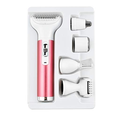 puseky 5-en-1 mujeres bikini cuerpo afeitadora conjunto depiladora depiladora USB