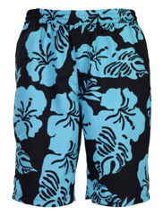 Bugatti – Bañador para hombre, diseño de flores en color negro y jade o rojo y gris claro schwarz / jade XXXL en oferta