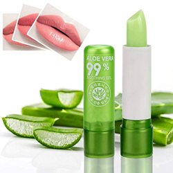 Aloe Vera Lipsticks,Fashion Long Lasting Moisturizing Lipstick Aloe Vera Lip Gloss Color Mood Change Long Lasting Nutritious Lip Balm Lips Moisturizer características