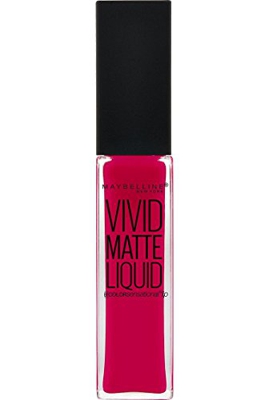 Maybelline Color Sensational Vivid Matte Liquid 30 Fuchsia Ecstacy barra de labios Rosa Mate - Barras de labios (Rosa, Fuchsia Ecstacy, 1 Colores, Muj