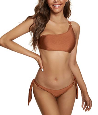 UMIPUBO Bikinis Mujer Push Up Halter Bikini Traje de baño Conjunto de Bikini de Play Acolchado Bra Tops y Braguitas Dos Piezas Bikini Sets Sexy correa
