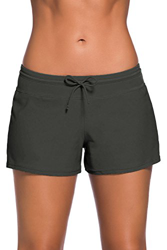 Shorts de Baño Mujer, Secado Rápido, Shorts de Natación con Cordón Ajustables, Tejido Agradable para La Piel, Deportes Acuáticos(S-3XL) en oferta