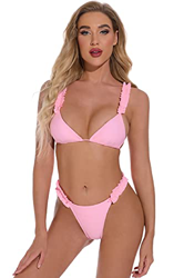 UMIPUBO, Conjuntos de Bikinis para Mujer, Conjuntos de Bikini con Volantes de Dos Piezas, Traje de baño Push Up, Trajes de baño de Talla Grande, Bikin características