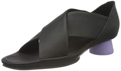 CAMPER Alright, Sandalias para Mujer, Negro, 41 EU