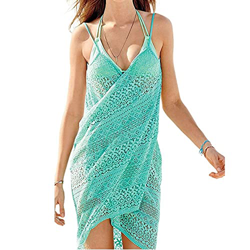 Vestidos Verano Mujer Manga Corta Cuello en V Casual Mini Vestido para Playa o Piscina en oferta