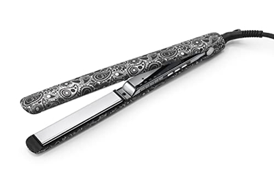 Corioliss C3 | Plancha de pelo para mujeres | Tecnología y placas de titanio para cabello fino | Plancha profesional con control de temperatura (Silve