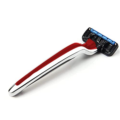 WMYATING Razor Manual Travel 5 Capa Razor Blade 1 Cuchillo Holder 8 Knife Razor Men's Manual Razor