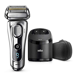 Braun Series 9 9292 cc - Afeitadora eléctrica hombre, para barba, en seco y mojado, recortadora de precisión integrada y recargable, Clean&Charge, Pla características