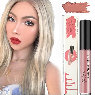 PPYA 12 Color Cream Texture Lipstick Waterproof Lip Lust Creme Lipgloss, Liquid Lipstick for Women-Waterproof Long Lasting Easy to Color Smooth Gloss 