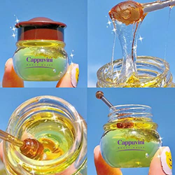 Mascarilla de labios de miel, mascarilla para dormir hidratante y reparadora de labios, repara el color de labios en oferta