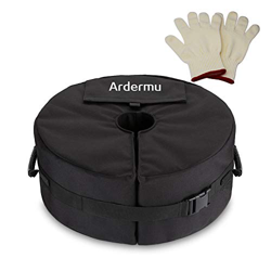 Sombrilla Redonda para Playa Patio Bolsa para Peso Base - Tolva Bolsa básica para Arena Soporte ergonómico Agregar Peso para Todas Las sombrillas o as características