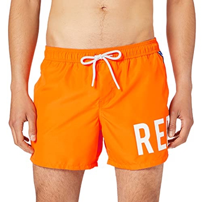 REPLAY LM1077.000.82972R Baador para Hombre, 443 Ultra Orange, L
